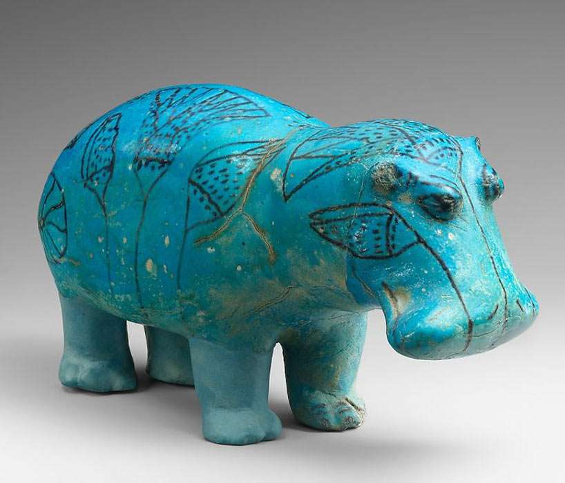 Egyptian hippopotamus, 2nd century B.C.