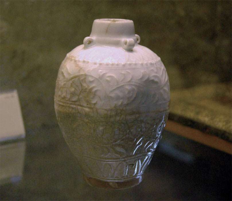 The Marco Polo jar housed in the Treasury of the Basilica of San Marco in Venice