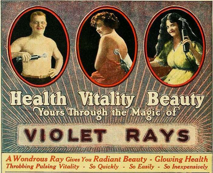 vintage Violet Ray advertisement