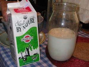 use organic milk