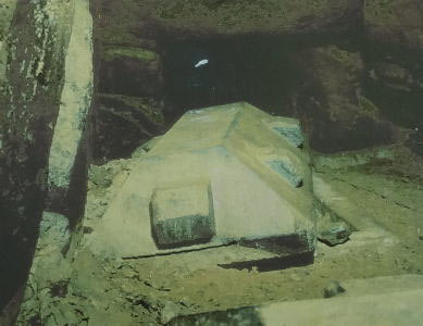 A photo from the original excavation