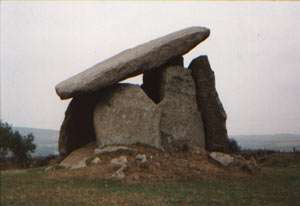 a stone chamber