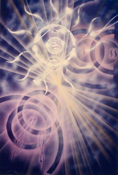 Apparition of a Light-Being, 1990 