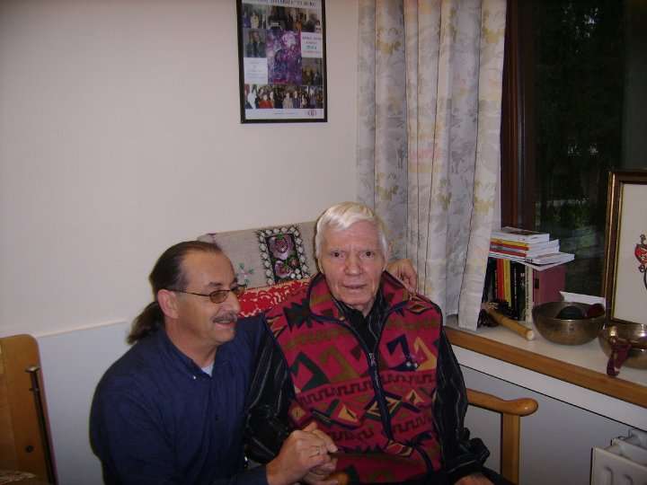 Eric Theunis with the late Joska Soos