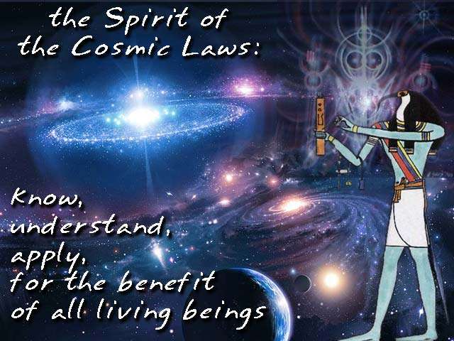 The Spirit of the Cosmic Laws