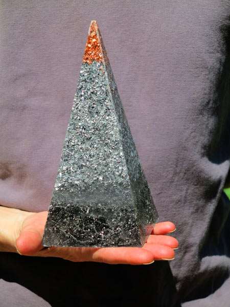 orgonite pyramid