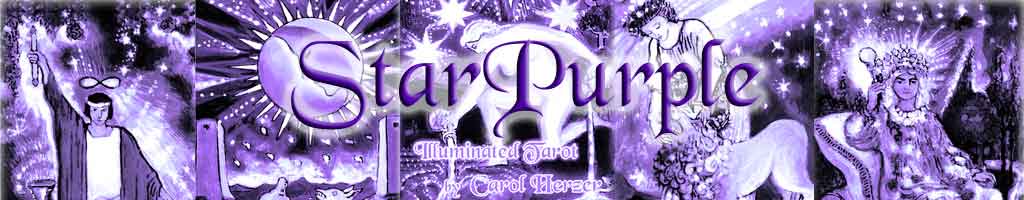 StarPurple Illuminated tarot