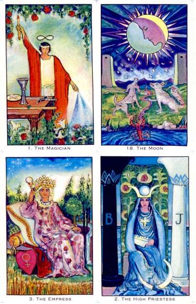 The Illuminated Tarot cards