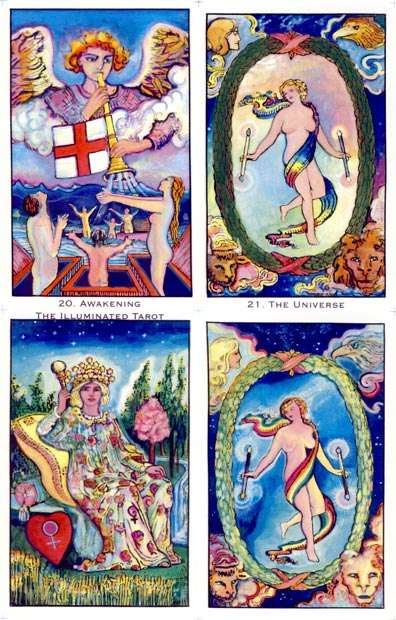 The Illuminated Tarot cards