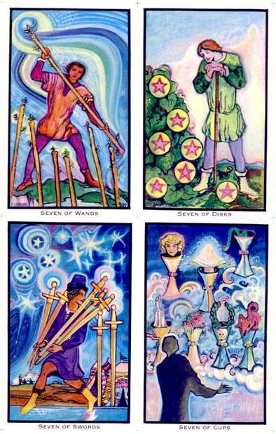 The Illuminated Tarot cards