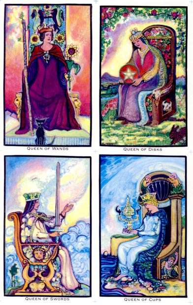 The Illuminated Tarot cards