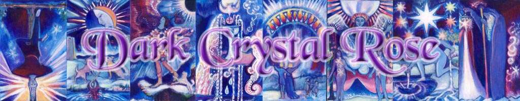 Dark Crystal Rose tarot deck